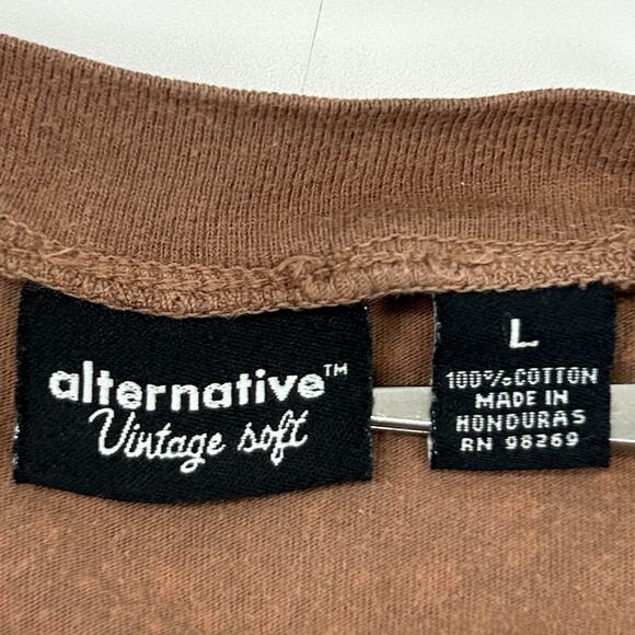 Vintage Y2Ks Independent Producers Conference T Shirt Film Movie Brown L Large - Picture 9 of 10